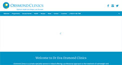 Desktop Screenshot of orsmondclinics.com